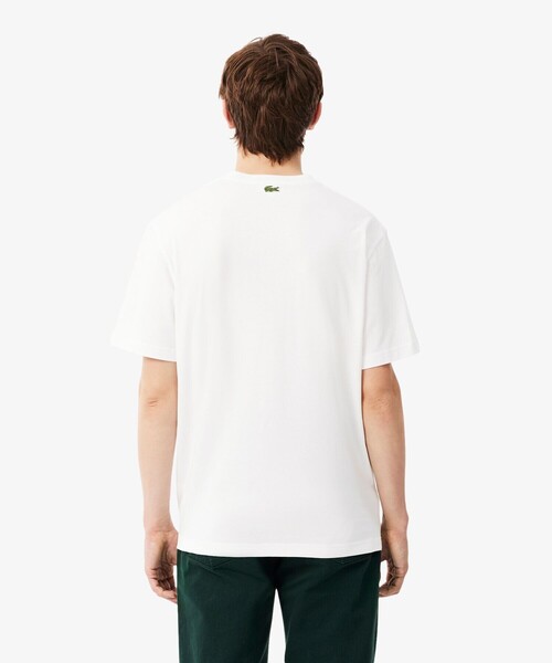 LACOSTE（ラコステ） tシャツ ビッグワニグラフィックプリントTシャツ