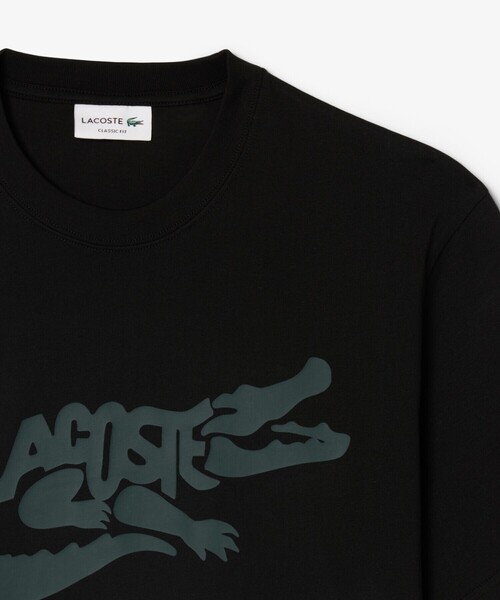 LACOSTE（ラコステ） tシャツ ビッグワニグラフィックプリントTシャツ