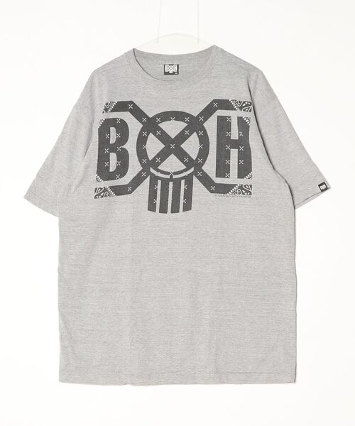 BOUNTY HUNTER（バウンティーハンター） 7分袖Tシャツ 2XL グレー