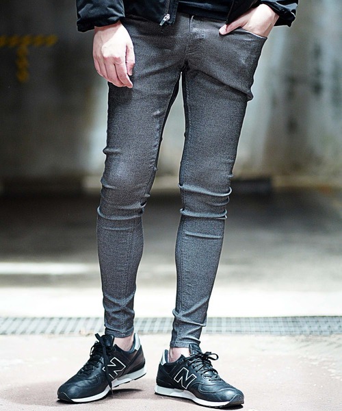 RATTLE TRAP スキニージーンズ ハイパーストレッチデニムスキニーパンツ｜メンズファッション