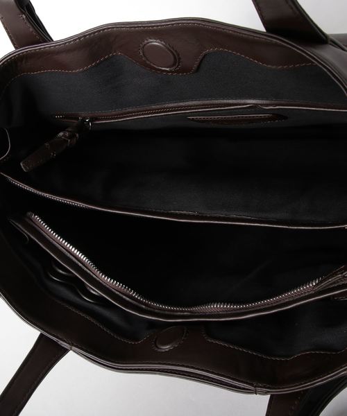 P.I.D トートバッグ ピーアイディー「P.I.D」高機能撥水レザートート