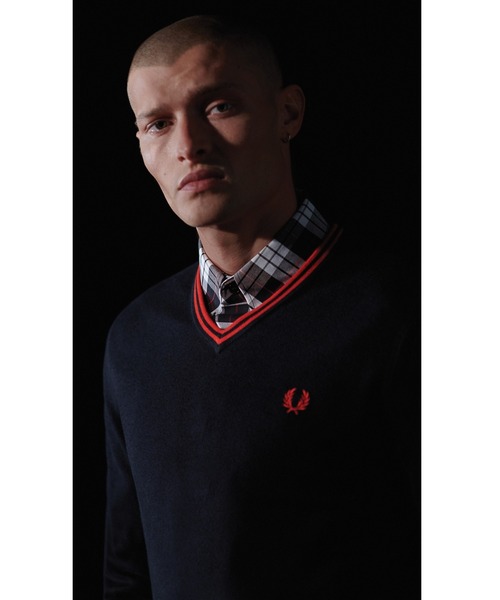 FRED PERRY（フレッドペリー） セーター ニット Classic V Neck