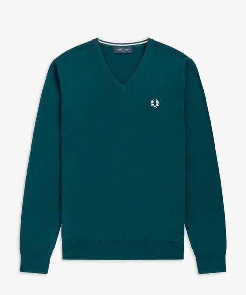 Fred Perry ウールVネックセーター FRED PERRY（フレッドペリー） セーター ニット Classic V Neck