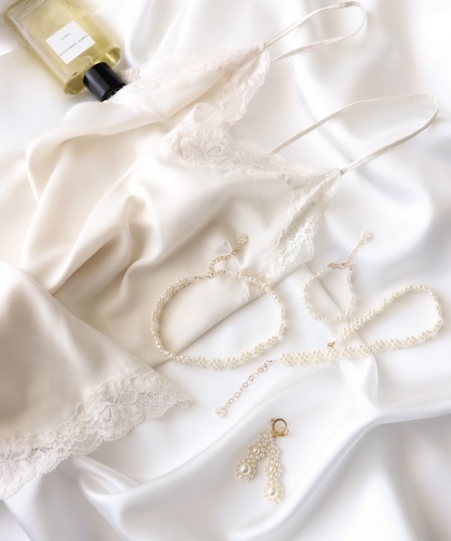 ネックレス Esti Necklace / スワロフスキーパール＆クリスタル ネックレス レディース_19