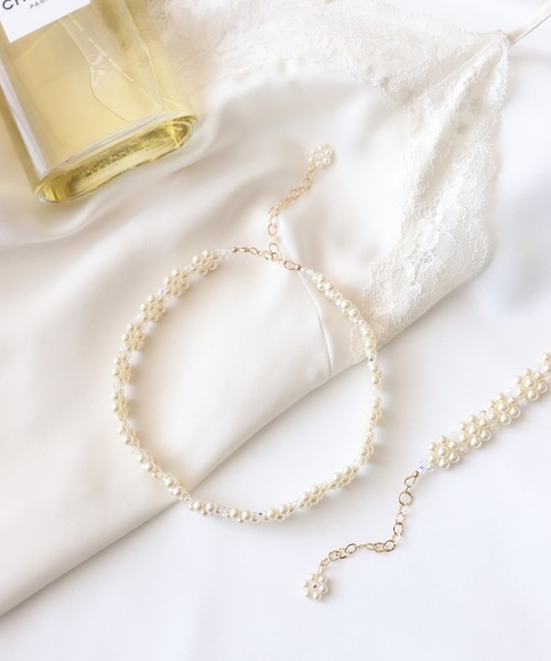 ネックレス Esti Necklace / スワロフスキーパール＆クリスタル ネックレス レディース_13
