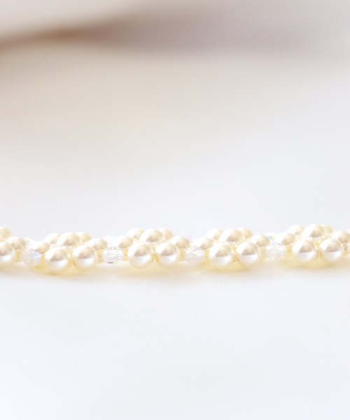 ネックレス Esti Necklace / スワロフスキーパール＆クリスタル ネックレス レディース_18