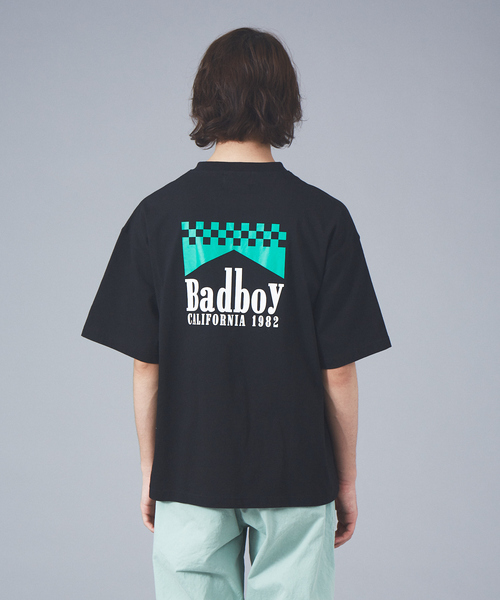 BAD BOY tシャツ 「BADBOY / バッドボーイ」 パロディ ロゴ Tシャツ
