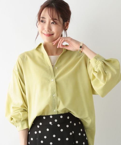 Kao商品 GLOBAL WORK（グローバルワーク） ブラウス シャツ 夏 フレンチリネン