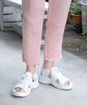 厚底 スポーツサンダル サンダル 夏 moz(...の詳細画像1