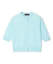 キャバン CABaN ファインポリエステル ハーフスリーブポケットカーディガン CABaN（キャバン） ニット セーター ファインポリエステル ハーフ