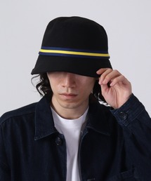  ★帽子 ロゴ ハット バケットハット★ストライプ Fabulous 帽子 ハット fabulous ストライプテープバケットハット