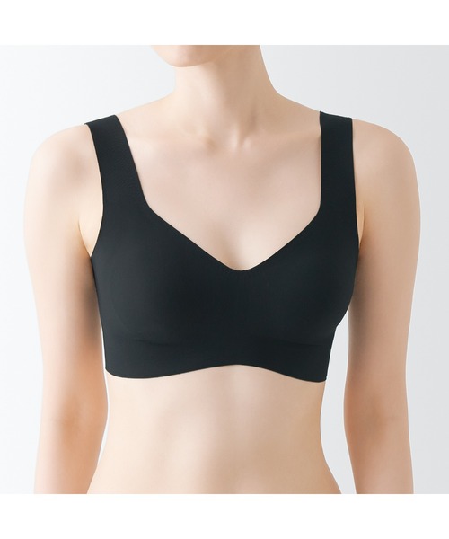 無印良品 ブラジャー ひびきにくいハーフトップブラジャー