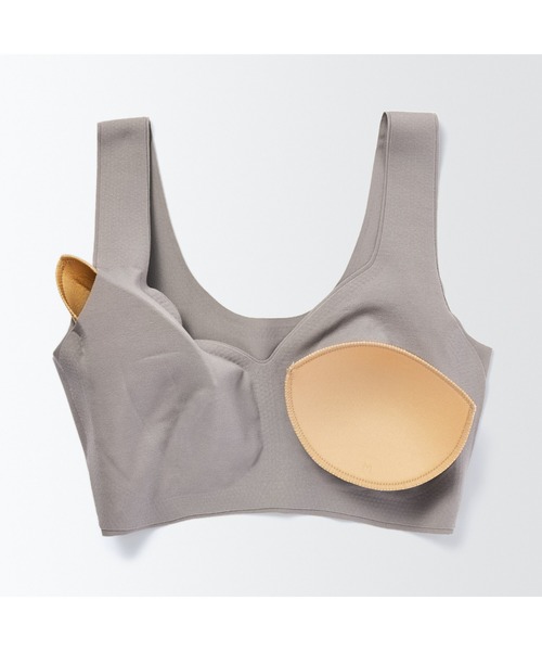 無印良品 ブラジャー ひびきにくいハーフトップブラジャー