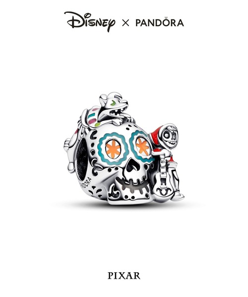 みぃ　リメンバーミー ミゲル チャーム　メッシュブレスレット PANDORA チャーム ディズニー ピクサー リメンバー・ミー ミゲル