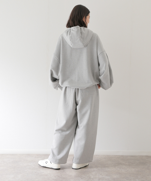 ANGLAN（アングラン） ワイドパンツ スウェットパンツ ジャージ 