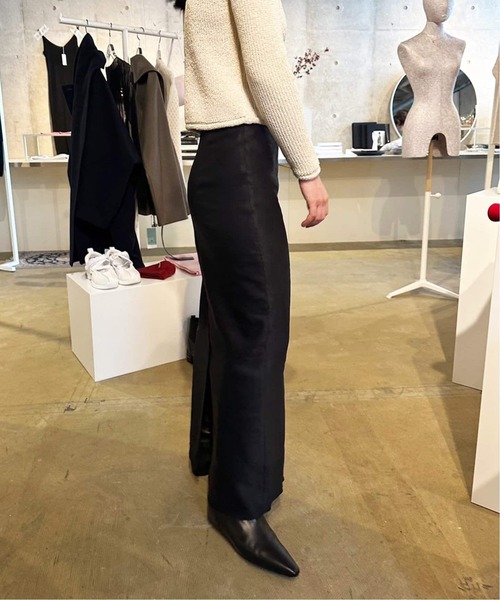 abc バックスリット ストレッチタイトスカート EDIT. FOR LULU スカート 「追加」abc バックスリットストレッチ