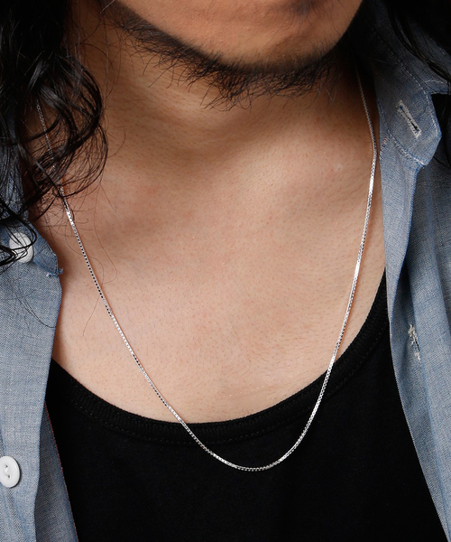 ◆感謝価格◆シルバーネックレス◆925◆ シルバー ネックレス 幅8.4mm 44cm-46cm NJ-162WCZ - AVALANCHE