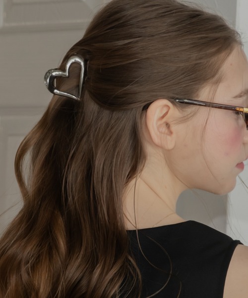 jumelle（ジュメロ） ヘアクリップ heart vance clip : ZOZOTOWN Yahoo