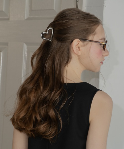 JUMELLE（ジュメロ） ヘアクリップ heart vance clip : ZOZOTOWN Yahoo