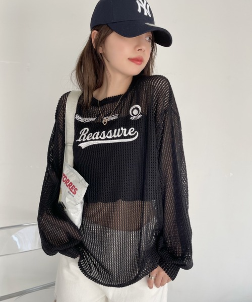 正規品 新品 ズンバ ラスト　S メッシュ　トップス 楽天市場】URBAN CHERRY メッシュカラークロップドトップス