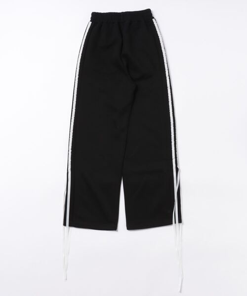 スウェットパンツ ジャージ ルーズストレート リボンデザイン