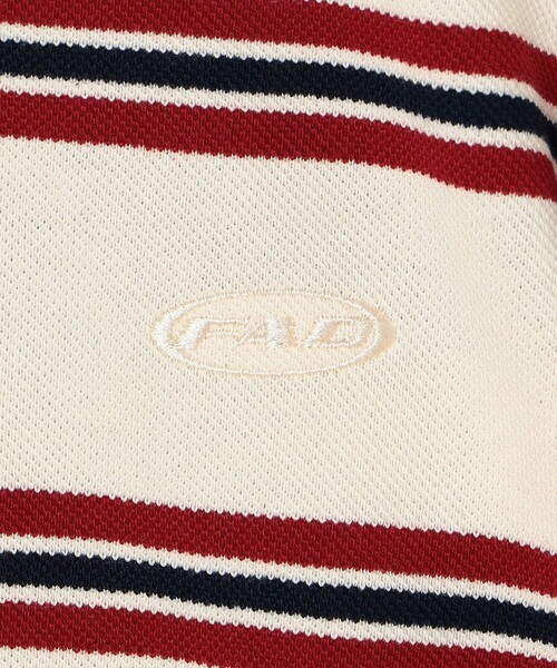 FREAK'S STORE ポロシャツ ポロ FAD/エフエーディー STRIPE