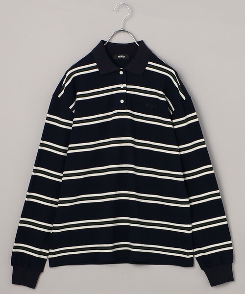 FREAK'S STORE ポロシャツ ポロ FAD/エフエーディー STRIPE
