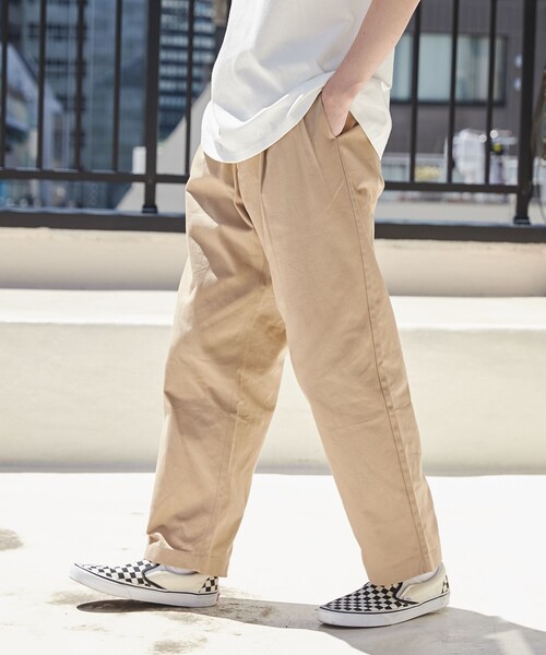 新品KENZO チノ素材カーゴパンツネイビーS