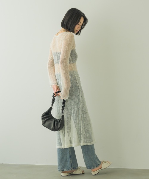 贈り物 NEUNA ワンピース フラワーメッシュOP : ZOZOTOWN Yahoo!店 ワンピース