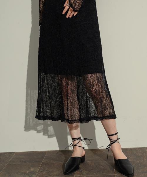 NEUNA ワンピース フラワーメッシュOP : ZOZOTOWN Yahoo!店 - 通販