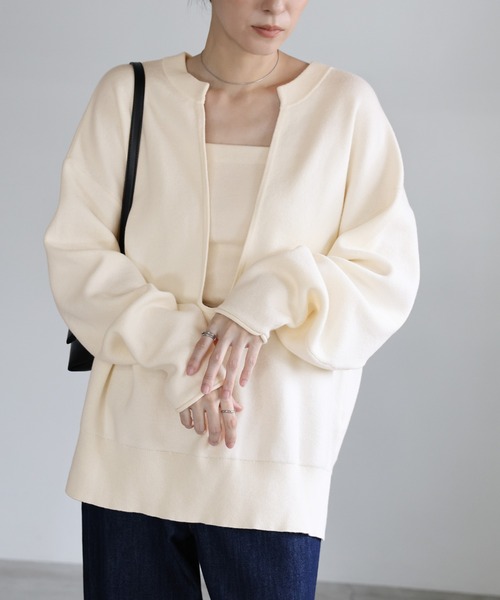 select MOCA（セレクトモカ） ニット セーター ディープUネック