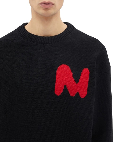 MSGM（エムエスジーエム） セーター ニット 「TheMwave」モノグラム
