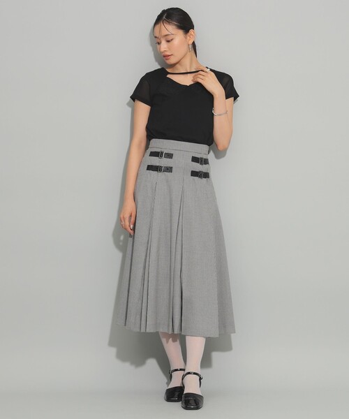 新品 正規品!!  タック ベルト キルト スカート BEAMS Ray : Yahoo!店 ZOZOTOWN スカート