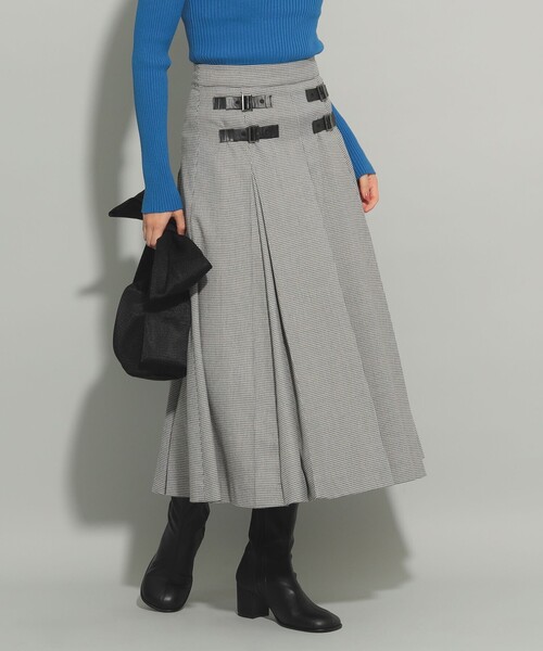 Ray BEAMS スカート キルト ベルト タック : ZOZOTOWN Yahoo!店