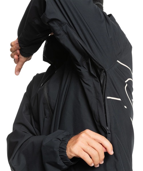 Quicksilver マウンテンパーカー 多機能　スノージャケット Quiksilver マウンテンパーカー ウインドブレーカー HIGH IN THE