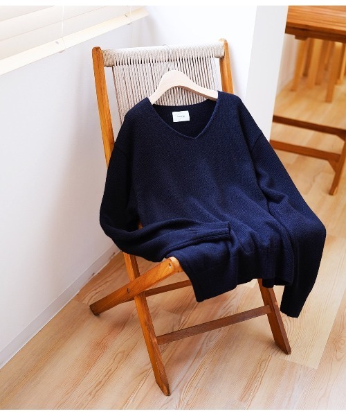 PORT BY ARK セーター ニット PORT BY ARK / ポートバイアーク：V Neck