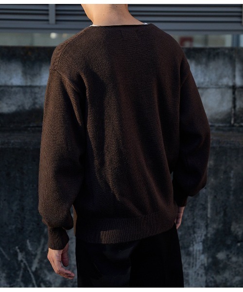 PORT BY ARK セーター ニット PORT BY ARK / ポートバイアーク：V Neck