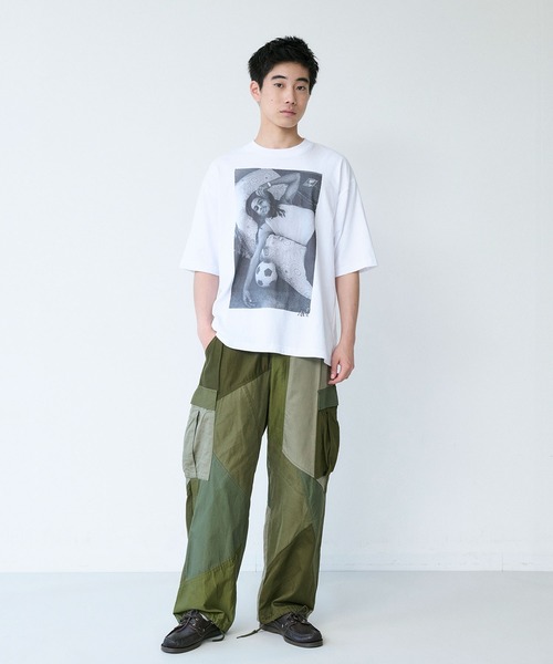 Johnbull（ジョンブル） カーゴパンツ 「rebear by Johnbull」パッチ