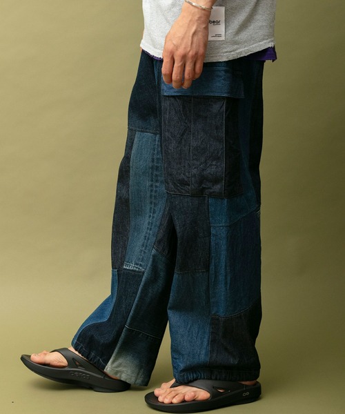 Johnbull（ジョンブル） ワイドパンツ カーゴパンツ 「rebear by