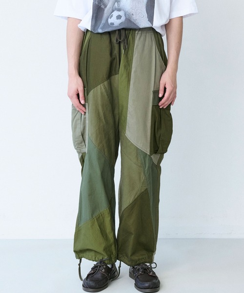 johnbull rebear ジョンブルカーゴパンツ Johnbull（ジョンブル） ワイドパンツ カーゴパンツ 「rebear by