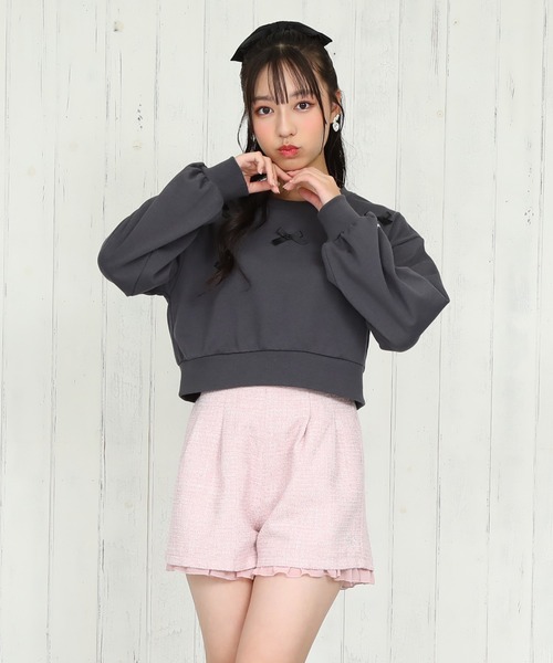 PINKHUNT（ピンクハント） パンツ ツイード キュロット ショートパンツ