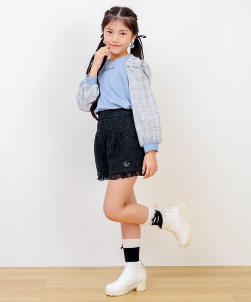 PINKHUNT（ピンクハント） パンツ ツイード キュロット ショートパンツ