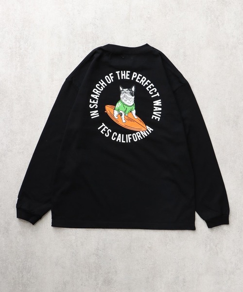 雪見 NEW LOGO Tシャツ&lt;SUMMER GOODS 2021〉 The Endless Summer tシャツ TES CIRCLE LOGO LONG SLEEVE T