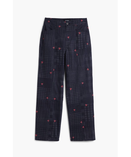 パンツ CHERRYCHECK ロングパンツ レディース