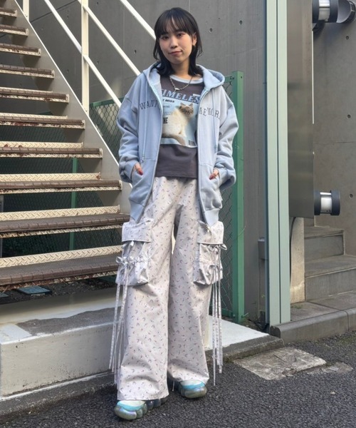 Candy Stripper カーゴパンツ TINY FLOWER CARGO パンツ