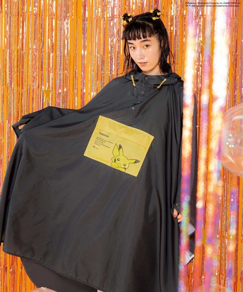 Wpc. レインコート カッパ ポケモン バイカラーレインポンチョ