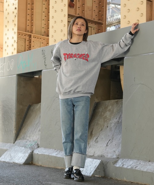 THRASHER（スラッシャー） トレーナー スウェット CHAINS BY DANIEL