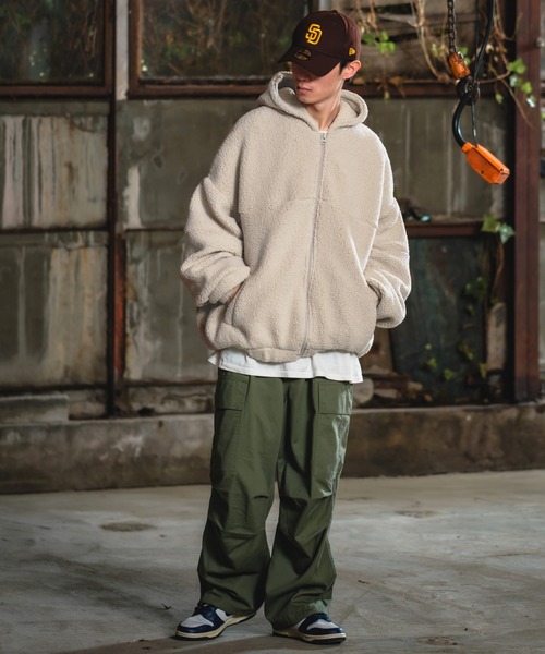 「improves」 ジップアップブルゾン MEDIUM ブラック メンズ_画像5