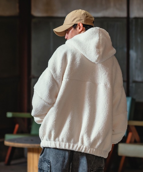 「improves」 ジップアップブルゾン MEDIUM ブラック メンズ_画像8