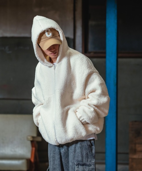 「improves」 ジップアップブルゾン MEDIUM ブラック メンズ_画像9